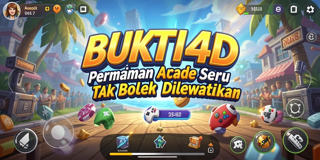 Tampilan gameplay menegangkan dari BUKTI4D yang memikat.