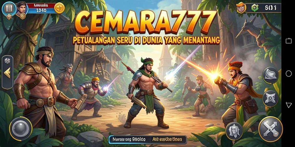 Tampilan gameplay mendebarkan dari CEMARA777 yang menunjukkan petualangan seru.