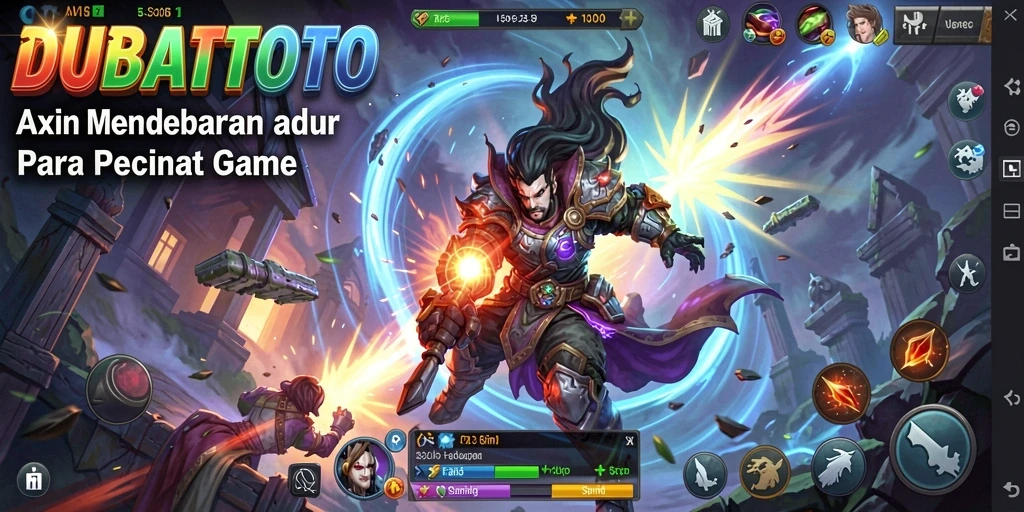 Screenshot DUBAITOTO memperlihatkan aksi seru dan gameplay mendebarkan.