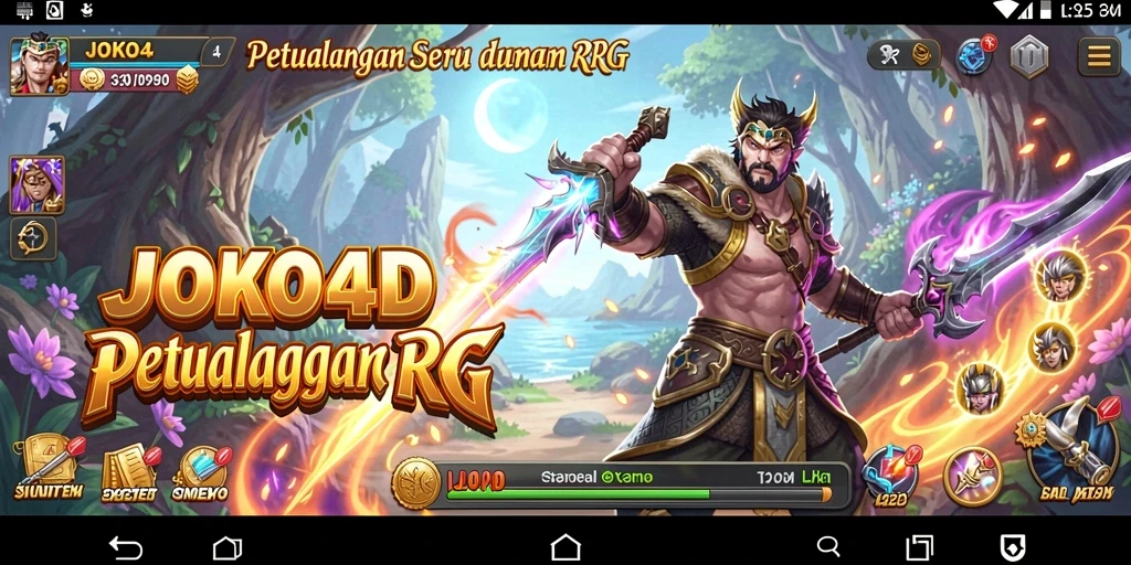 Tampilan gameplay seru dan menantang di JOKO4D.