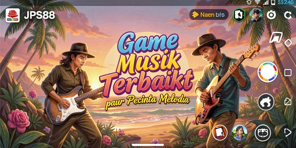 Screenshot JPS88 menampilkan gameplay musik yang menarik dan interaktif.