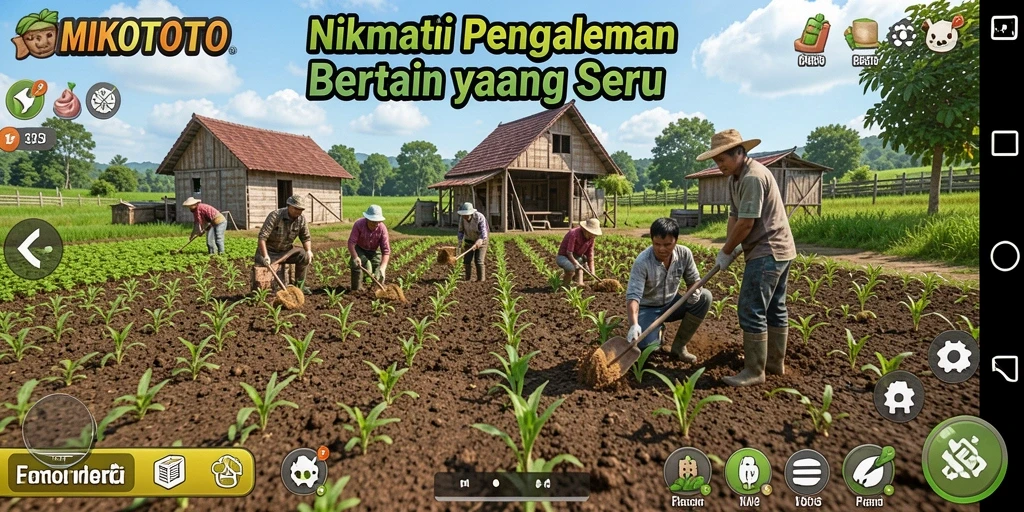 Gameplay seru di dunia pertanian virtual MIKOTOTO.