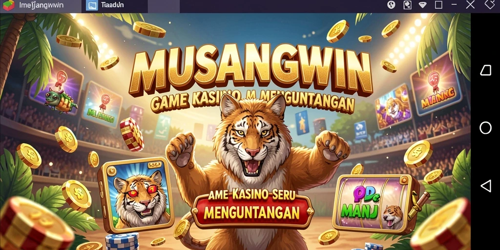 Tampilan screenshot menunjukkan keseruan gameplay Kasino di MUSANGWIN.