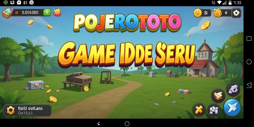 Screenshot POJEROTOTO menampilkan aksi gameplay Idle yang menarik.