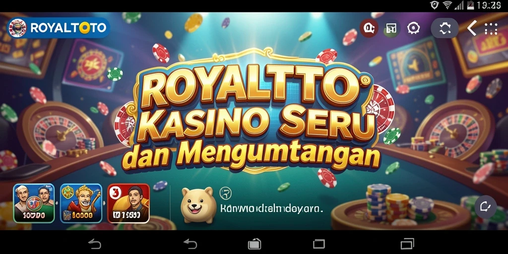 Gameplay menarik dan mengasyikkan di ROYALTOTO.