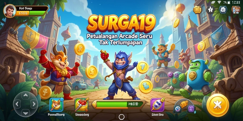Tampilan menarik gameplay SURGA19 yang penuh tantangan dan keseruan.