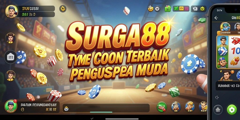 Tampilan gameplay SURGA88 yang menarik dengan elemen Tycoon yang menantang.