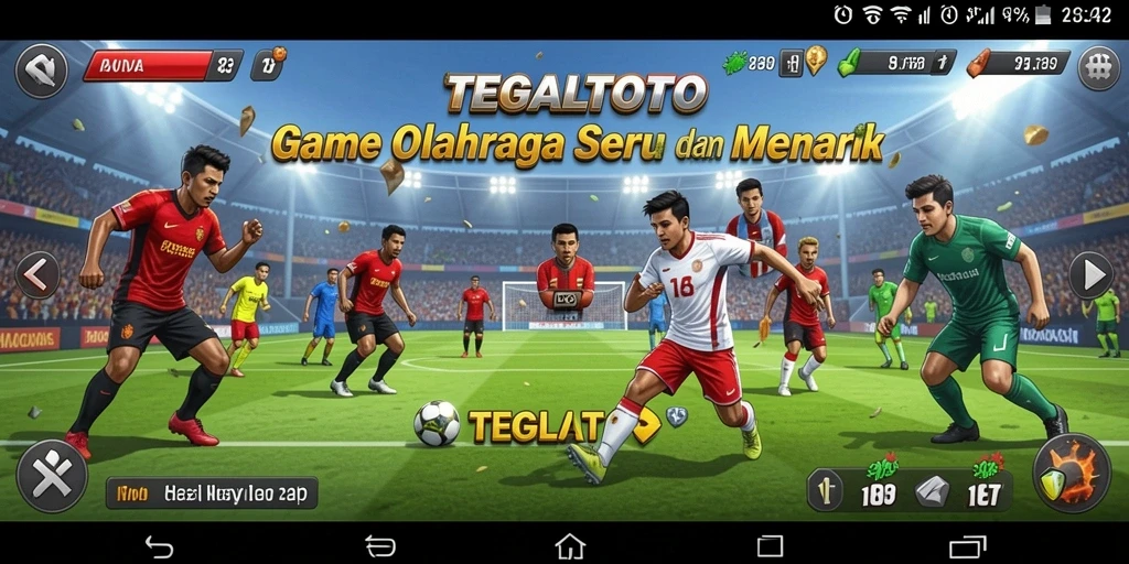 Gameplay seru dengan grafis menakjubkan di TEGALTOTO.
