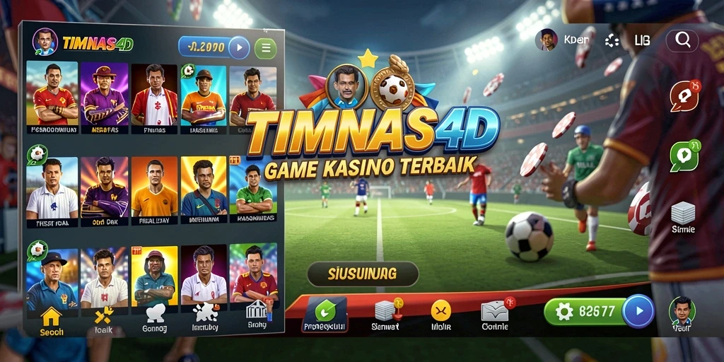 Gambaran gameplay seru di TIMNAS4D dengan berbagai permainan Kasino.